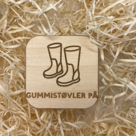 GUMMISTØVLER PÅ