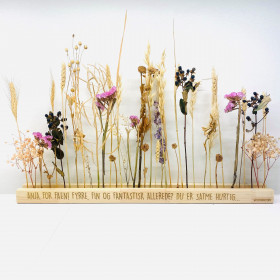 Håndlavet blomsterholder, Upcycling