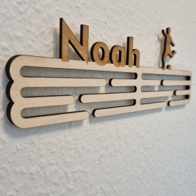 Medaljeholder, navn