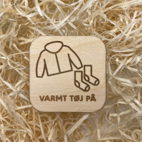 VARMT TØJ PÅ