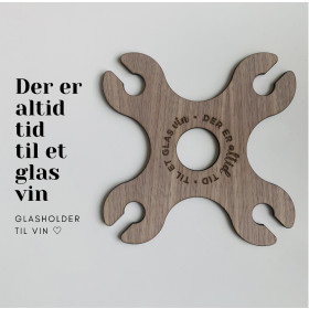 Vinholder til 4 glas