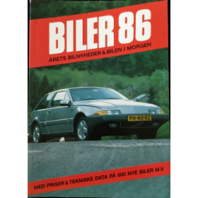 Biler 86. Årets bilnyheder