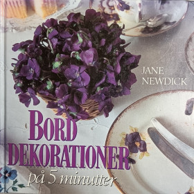 Bord Dekorationer på 5 min.