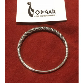 Armring vikingesmykke i sølv - 6cm