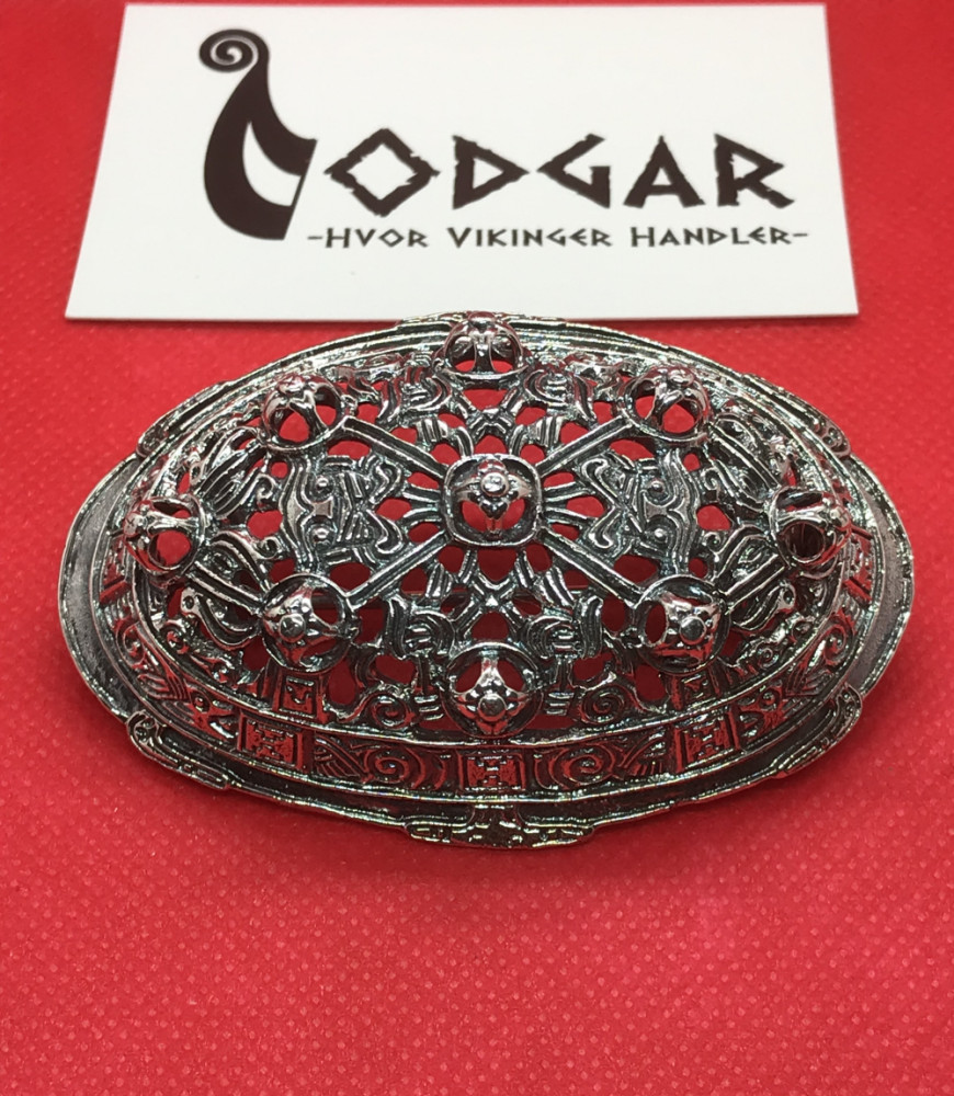 Skålspænde efter fund ved Seim i Norge (Type R652). sæt à 2 stk i sølv