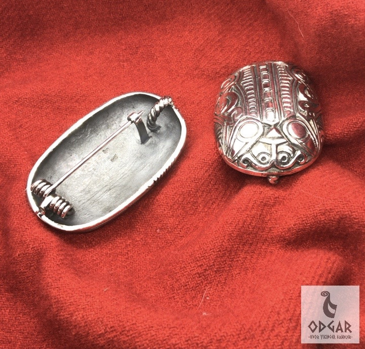 Skålspænde - fra Refsvindinge på fyn. Sæt af 2 stk i sølv