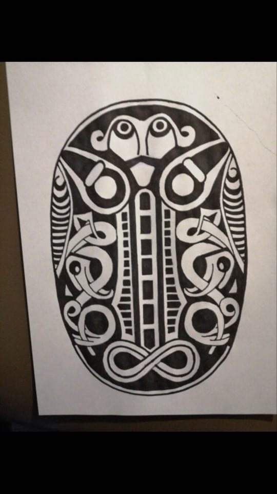 Skålspænde - fra Refsvindinge på fyn. Sæt af 2 stk i sølv