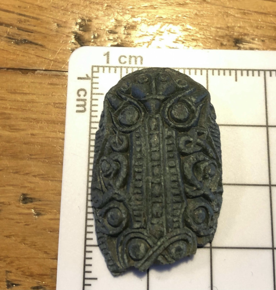 Skålspænde - fra Refsvindinge på fyn. Sæt af 2 stk i sølv