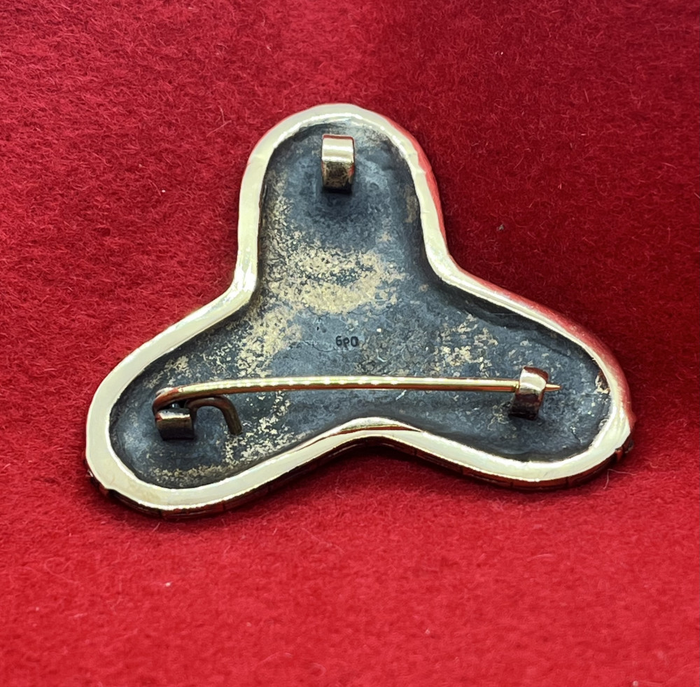 Treflige broche i bronze, Rogerland, Stavanger i Norge