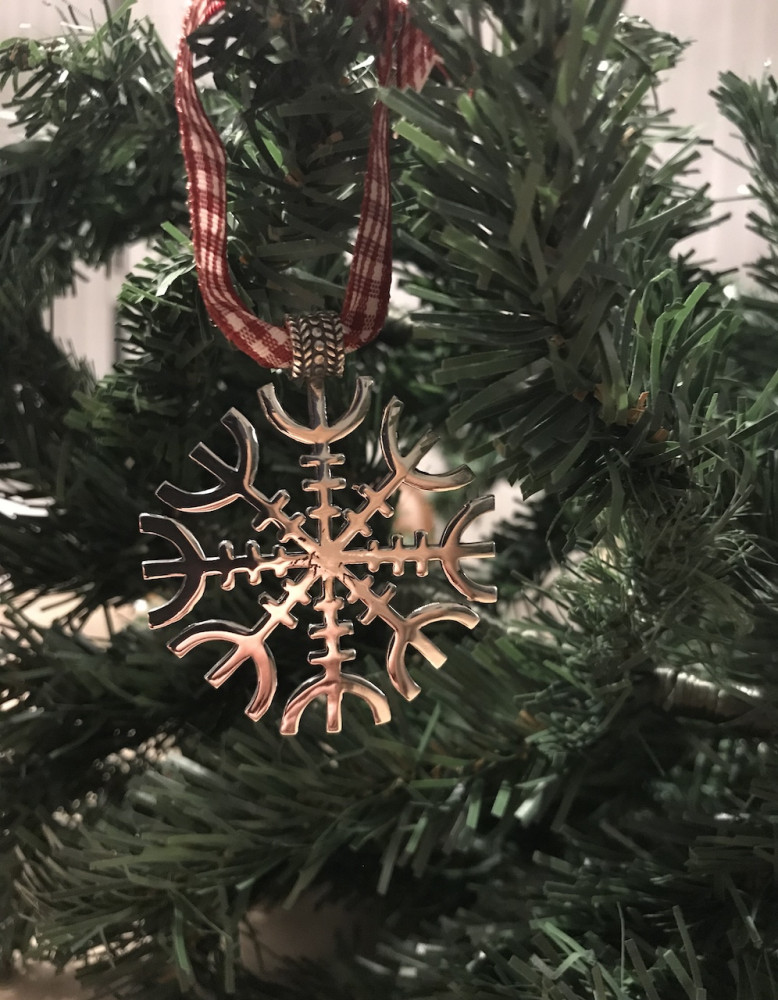 Yule / julepynt i sterling sølv