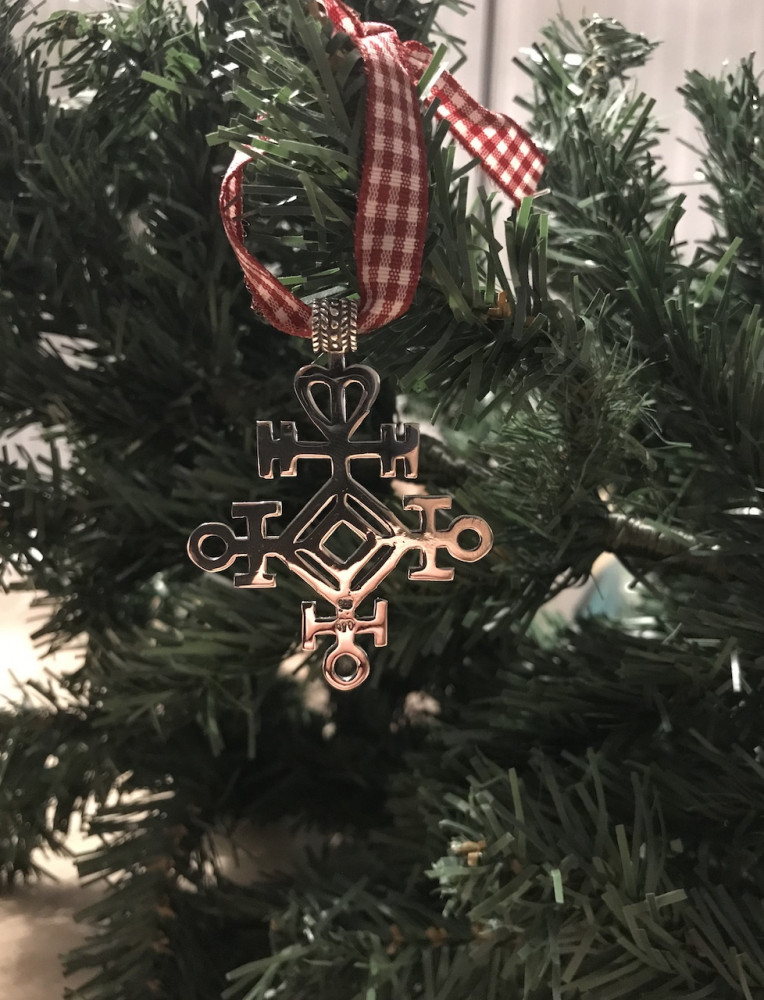 Yule / julepynt i sterling sølv