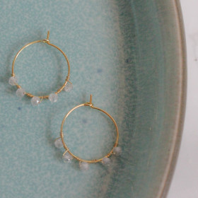 1 x Crystal Hoop (Clear)