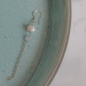 1 x Earhook (Lyserød)