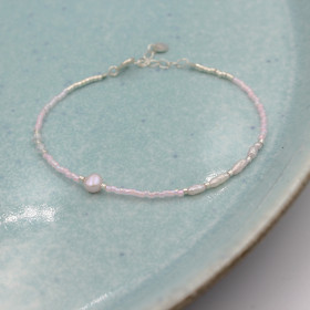 Bracelet // Lyserød