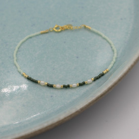Bracelet // Pearl Green