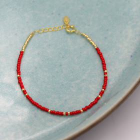 Pearl Bracelet (RØD)