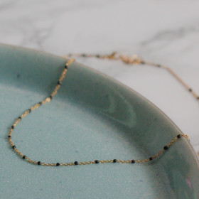 Rainbow Necklace (BLACK)