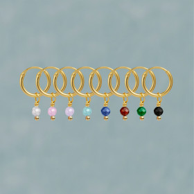 1 x Second Hoop // Krystal