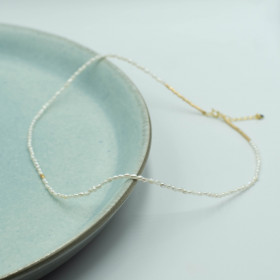 Tiny Pearl Necklace