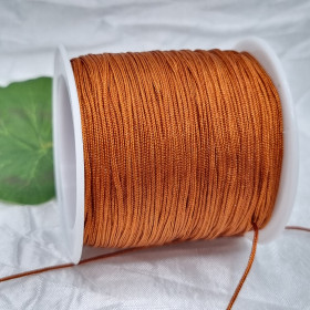 Knyttesnor Brun-Orange, 2m