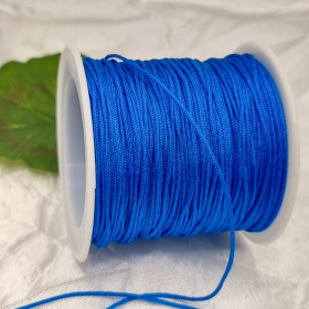 Knyttesnor Neon blå, 2m