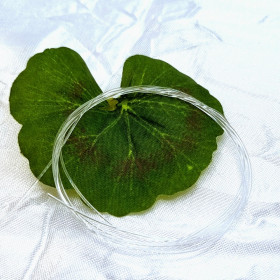 Elastiksnor, klar 0,5mm 1meter