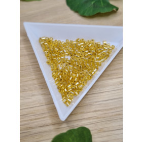 Rørperle 2mm, Guld 5gr.