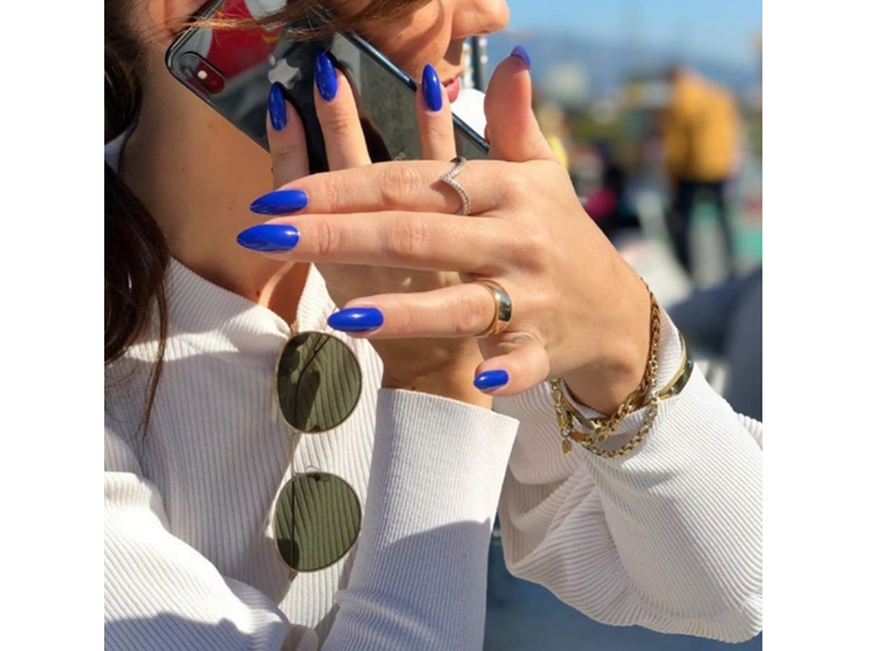 CND Vinylux neglelak Blue Eyeshadow #238