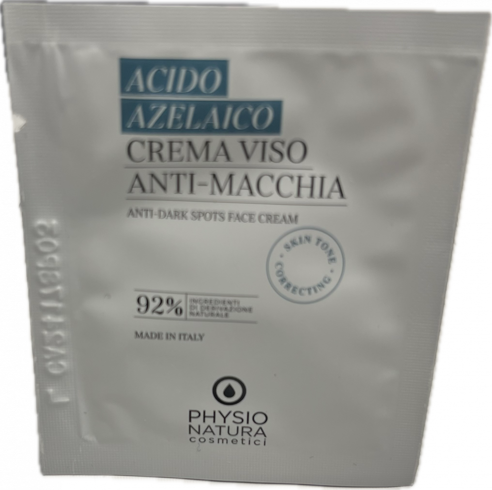Physio Natura Acido Azelaico Anti-dark spots face cream (prøve 2 ml.)