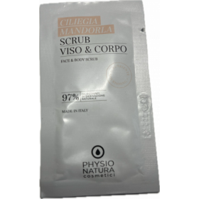Physio Natura Ciliegia Mandorla Face-body scrub (prøve 5 ml.)