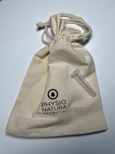 Physio Natura Silicone cup kop m. lille stofpose (2 størrelser)