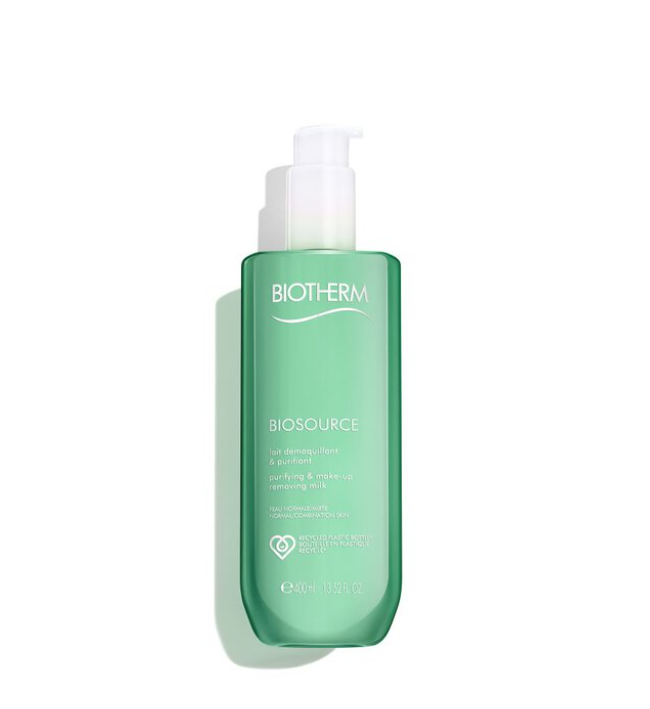 Biotherm Biosource Purifying & Makeup Removing Milk 200ml