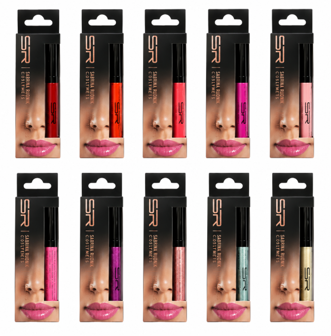 Sabrina Lip Gloss - 10 Farver