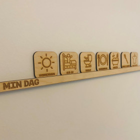 Base med tekst, STRUKTURBRIKKER serien ♡