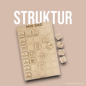 Tavle til STRUKTURBRIKKER ♡ serien