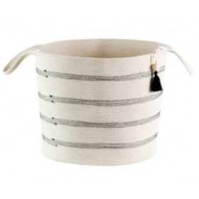 Mia Melange Gulv basket sort stich