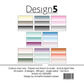 016500 Design5 Paperpad "Tassel" D5P6500