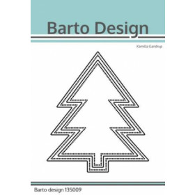 135009 Barto Design Dies "Layered Christmas Tree" 8,3x9,8cm
