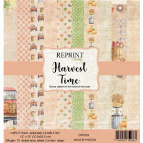 153158 REPRINT Paperpack "Harvest Time" CRP058 30,5x30,5cm - 10 ark30,5x30,5