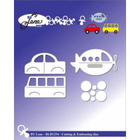 211454 BY LENE DIES "Children Toys" BLD1254 Biggest: 5x2,8cm