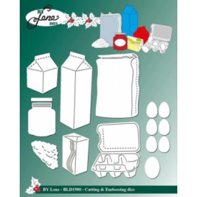 211700 BY LENE DIES "Baking Accessories" BLD1500 Mælk: 6x2,5cm
