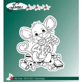 212220 BY LENE CLEARSTAMP "Mice #1" BLS1220 6,7x7,9cm