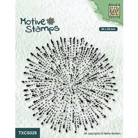238768 NS Clearstamp "Texture - Explosion" TXCS028 90x90mm