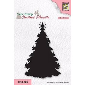 238785 NS Clearstamp "Christmas Tree" CSIL025