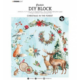 243432 Studio Light DIY Block "Christmas in the forest"SL-ES-DCB32