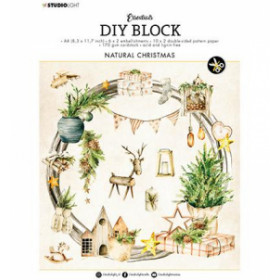 243433 Studio Light DIY Block "Natural Christmas" SL-ES-DCB33
