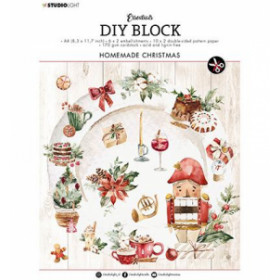 243434 Studio Light DIY Block "Homemade Christmas" SL-ES-DCB34