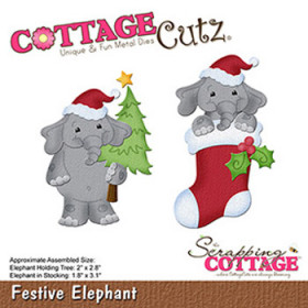 24671. Dies CottageCutz CC-1079 Elefant