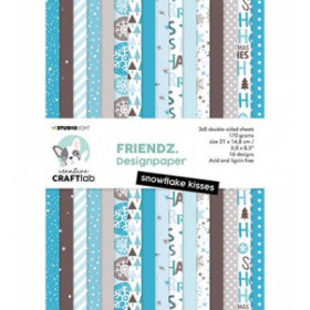 247557 Studio Light Paper Pad "Holly Jolly" CCL-FR-PP57