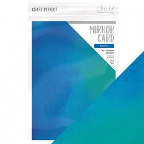 269771 Tonic/Craft Perfect - Iridescent Mirror Card "Tidal Wave" A4 9771E